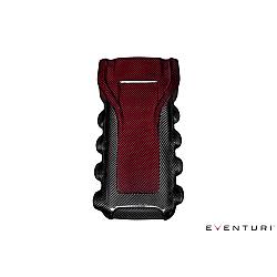 Eventuri Carbon Kevlar Motorabdeckung für Audi RS4 RS5 - rot - 1815