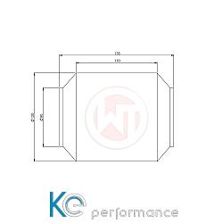 Wagnertuning Rennsport-Katalysator Ø120mm x 110mm EU6 100CPSI - 005001050-004