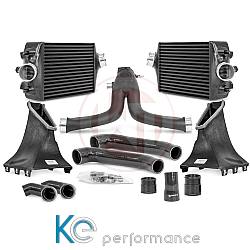 Wagnertuning Comp. Paket Porsche 991 Turbo(S) Ladeluftkühler Kit / Y-Rohr - 700001099.991.2