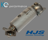Ke-P / HJS Downpipe Honda Civic Type R FK8 / FL5 90816000 eintragbar 76mm TÜV