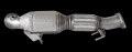HJS ECE Downpipe 90815010 Ford Focus ST MK3 2.0 Turbo DYB