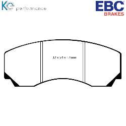 EBC Yellowstuff BremsbelägeHigh End Lösung für schnelle Straßenfahrzeuge - DP4031R
