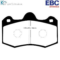 EBC Rennbremsbeläge RP1High End EBC Rennbremsbeläge - DP8036RP1