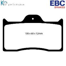 EBC Yellowstuff BremsbelägeHigh End Lösung für schnelle Straßenfahrzeuge - DP4038R