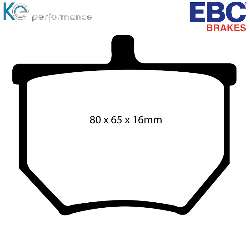 EBC Yellowstuff BremsbelägeHigh End Lösung für schnelle Straßenfahrzeuge - DP4040R