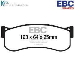 EBC Yellowstuff BremsbelägeHigh End Lösung für schnelle Straßenfahrzeuge - DP4048R