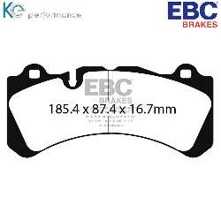 EBC Yellowstuff BremsbelägeHigh End Lösung für schnelle Straßenfahrzeuge - DP4071R