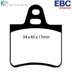EBC Blackstuff Bremsbelägeoptimierter Austauschbremsbelag - DP350