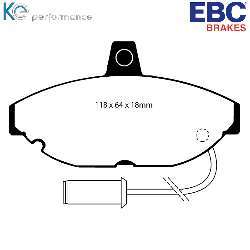 EBC Blackstuff Bremsbelägeoptimierter Austauschbremsbelag - DP467