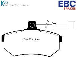 EBC Blackstuff Bremsbelägeoptimierter Austauschbremsbelag - DP486/2
