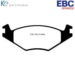 EBC Blackstuff Bremsbelägeoptimierter Austauschbremsbelag - DP517