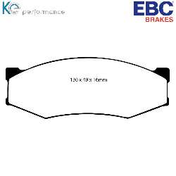 EBC Blackstuff Bremsbelägeoptimierter Austauschbremsbelag - DP538