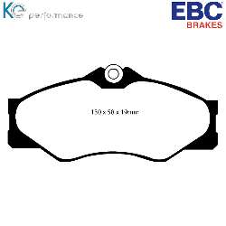 EBC Yellowstuff BremsbelägeHigh End Lösung für schnelle Straßenfahrzeuge - DP4654R