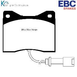 EBC Yellowstuff BremsbelägeHigh End Lösung für schnelle Straßenfahrzeuge - DP4753/2R