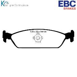 EBC Blackstuff Bremsbelägeoptimierter Austauschbremsbelag - DP768