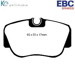 EBC Blackstuff Bremsbelägeoptimierter Austauschbremsbelag - DP778