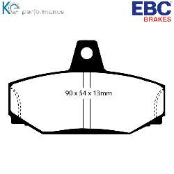 EBC Blackstuff Bremsbelägeoptimierter Austauschbremsbelag - DP793