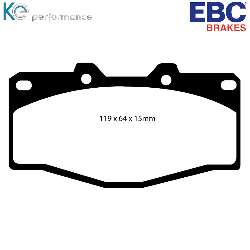 EBC Blackstuff Bremsbelägeoptimierter Austauschbremsbelag - DP797