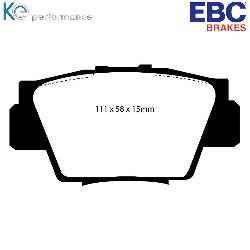 EBC Yellowstuff BremsbelägeHigh End Lösung für schnelle Straßenfahrzeuge - DP4873R