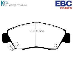 EBC Greenstuff BremsbelägeAramid Bremsbelag für mehr Bremskraft - DP2890