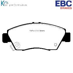 EBC Greenstuff BremsbelägeAramid Bremsbelag für mehr Bremskraft - DP2891
