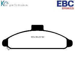 EBC Blackstuff Bremsbelägeoptimierter Austauschbremsbelag - DP919