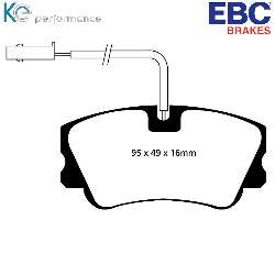 EBC Blackstuff Bremsbelägeoptimierter Austauschbremsbelag - DP1011