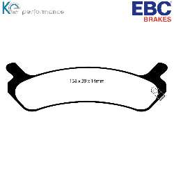 EBC Blackstuff Bremsbelägeoptimierter Austauschbremsbelag - DP1017