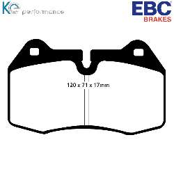 EBC Rennbremsbeläge RP-XHigh End EBC Rennbremsbeläge - DP81032RPX