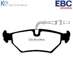 EBC Blackstuff Bremsbelägeoptimierter Austauschbremsbelag - DP1040