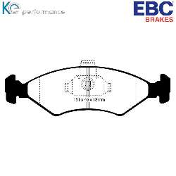 EBC Greenstuff BremsbelägeAramid Bremsbelag für mehr Bremskraft - DP21051