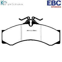 EBC Blackstuff Bremsbelägeoptimierter Austauschbremsbelag - DP1054