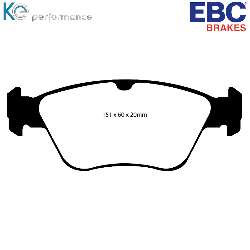 EBC Greenstuff BremsbelägeAramid Bremsbelag für mehr Bremskraft - DP21055