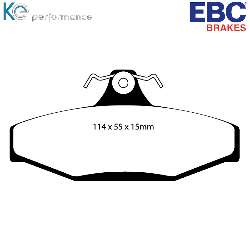 EBC Blackstuff Bremsbelägeoptimierter Austauschbremsbelag - DP1132