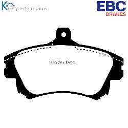 EBC Greenstuff BremsbelägeAramid Bremsbelag für mehr Bremskraft - DP21139