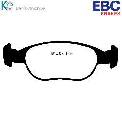 EBC Blackstuff Bremsbelägeoptimierter Austauschbremsbelag - DP1141