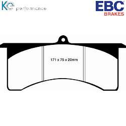 EBC Yellowstuff BremsbelägeHigh End Lösung für schnelle Straßenfahrzeuge - DP41148R