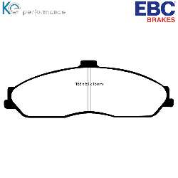 EBC Blackstuff Bremsbelägeoptimierter Austauschbremsbelag - DP1162