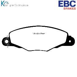 EBC Blackstuff Bremsbelägeoptimierter Austauschbremsbelag - DP1188