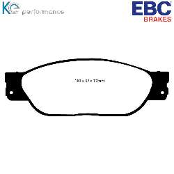 EBC Blackstuff Bremsbelägeoptimierter Austauschbremsbelag - DP1220