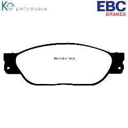 EBC Greenstuff BremsbelägeAramid Bremsbelag für mehr Bremskraft - DP21220/2