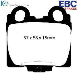EBC Blackstuff Bremsbelägeoptimierter Austauschbremsbelag - DP1224