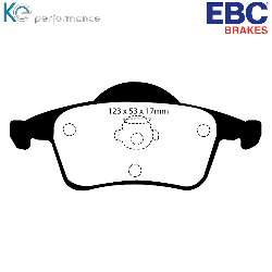 EBC Greenstuff BremsbelägeAramid Bremsbelag für mehr Bremskraft - DP21231