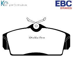 EBC Blackstuff Bremsbelägeoptimierter Austauschbremsbelag - DP1238