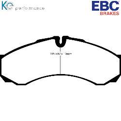 EBC Blackstuff Bremsbelägeoptimierter Austauschbremsbelag - DP1294