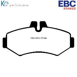 EBC Greenstuff Bremsbeläge 6000er SerieFür SUV und 4&4 Fahrzeuge - DP61298