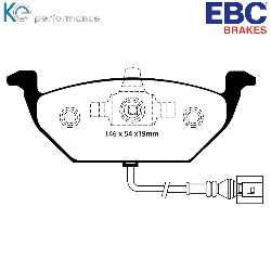 EBC Greenstuff BremsbelägeAramid Bremsbelag für mehr Bremskraft - DP21329