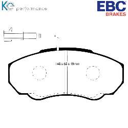 EBC Blackstuff Bremsbelägeoptimierter Austauschbremsbelag - DP1380