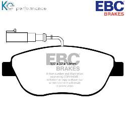 EBC Yellowstuff BremsbelägeHigh End Lösung für schnelle Straßenfahrzeuge - DP41383/2R