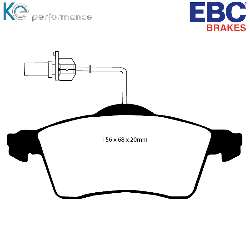 EBC Blackstuff Bremsbelägeoptimierter Austauschbremsbelag - DP1398